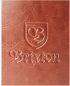 Preview: Brixton Flachmann - Main Label Flask Brown
